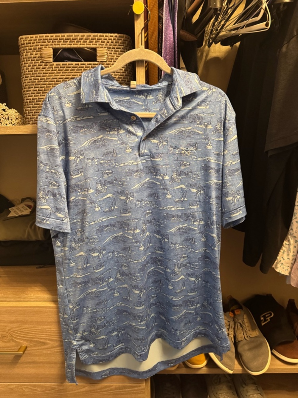 Reynolds plantation creek club Peter millar polo